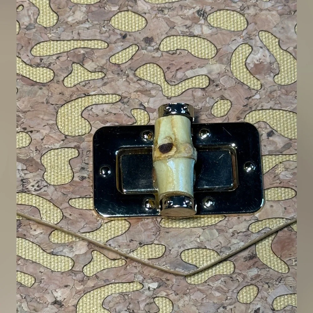 Sondra Roberts Cork Envelope Clutch